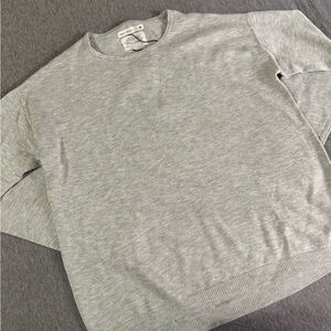 Zara Girls Grey Knitted Sweater